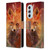 Jena DellaGrottaglia Animals Fox Leather Book Wallet Case Cover For Motorola Edge X30