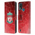 Liverpool Football Club Crest & Liverbird 2 Geometric Leather Book Wallet Case Cover For Nokia G11 Plus