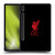 Liverpool Football Club Liver Bird Red Logo On Black Soft Gel Case for Samsung Galaxy Tab S8