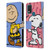 Peanuts Halfs And Laughs Snoopy & Charlie Leather Book Wallet Case Cover For Nokia G11 Plus