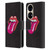 The Rolling Stones Graphics Pink Tongue Leather Book Wallet Case Cover For Huawei P50