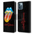 The Rolling Stones Graphics Rainbow Tongue Leather Book Wallet Case Cover For Apple iPhone 12 / iPhone 12 Pro