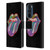 The Rolling Stones Graphics Watercolour Tongue Leather Book Wallet Case Cover For Motorola Edge 30