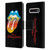 The Rolling Stones Graphics Rainbow Tongue Leather Book Wallet Case Cover For Samsung Galaxy S10
