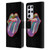 The Rolling Stones Graphics Watercolour Tongue Leather Book Wallet Case Cover For Samsung Galaxy S21 Ultra 5G