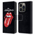 The Rolling Stones Key Art Tongue Classic Leather Book Wallet Case Cover For Apple iPhone 14 Pro