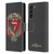 The Rolling Stones Key Art Jumbo Tongue Leather Book Wallet Case Cover For Samsung Galaxy S22+ 5G