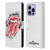 The Rolling Stones Licks Collection Distressed Look Tongue Leather Book Wallet Case Cover For Apple iPhone 14 Pro Max