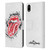 The Rolling Stones Licks Collection Distressed Look Tongue Leather Book Wallet Case Cover For Apple iPhone XR
