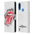 The Rolling Stones Licks Collection Distressed Look Tongue Leather Book Wallet Case Cover For Motorola Moto E7 Power / Moto E7i Power