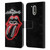 The Rolling Stones Licks Collection Neon Leather Book Wallet Case Cover For Motorola Moto G41