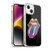 The Rolling Stones Graphics Watercolour Tongue Soft Gel Case for Apple iPhone 14 Plus