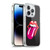 The Rolling Stones Graphics Pink Tongue Soft Gel Case for Apple iPhone 14 Pro