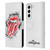 The Rolling Stones Licks Collection Distressed Look Tongue Leather Book Wallet Case Cover For Samsung Galaxy S22 5G