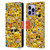 emoji® Full Patterns Smileys Leather Book Wallet Case Cover For Apple iPhone 14 Pro Max