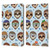 emoji® Sloth Pattern Leather Book Wallet Case Cover For Apple iPad 10.2 2019/2020/2021