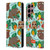 emoji® Sloth Tropical Leather Book Wallet Case Cover For Samsung Galaxy S22 Ultra 5G
