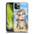 Kayomi Harai Animals And Fantasy Seashell Kitten At Beach Soft Gel Case for Apple iPhone 11 Pro