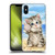 Kayomi Harai Animals And Fantasy Seashell Kitten At Beach Soft Gel Case for Apple iPhone X / iPhone XS