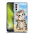 Kayomi Harai Animals And Fantasy Seashell Kitten At Beach Soft Gel Case for Motorola Moto G52