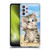 Kayomi Harai Animals And Fantasy Seashell Kitten At Beach Soft Gel Case for Samsung Galaxy A32 5G / M32 5G (2021)