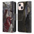 Nene Thomas Deep Forest Dark Angel Fairy With Raven Leather Book Wallet Case Cover For Apple iPhone 13 Mini