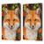 Kayomi Harai Animals And Fantasy Fox With Autumn Leaves Leather Book Wallet Case Cover For Apple iPad 10.2 2019/2020/2021