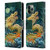Kayomi Harai Animals And Fantasy Asian Dragon In The Moon Leather Book Wallet Case Cover For Apple iPhone 11 Pro