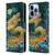 Kayomi Harai Animals And Fantasy Asian Dragon In The Moon Leather Book Wallet Case Cover For Apple iPhone 13 Pro