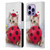 Kayomi Harai Animals And Fantasy Kitten Cat Lady Bug Leather Book Wallet Case Cover For Apple iPhone 14 Pro Max