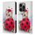 Kayomi Harai Animals And Fantasy Kitten Cat Lady Bug Leather Book Wallet Case Cover For Apple iPhone 14 Pro