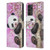 Kayomi Harai Animals And Fantasy Cherry Blossom Panda Leather Book Wallet Case Cover For Samsung Galaxy A13 (2022)