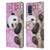 Kayomi Harai Animals And Fantasy Cherry Blossom Panda Leather Book Wallet Case Cover For Samsung Galaxy A51 (2019)