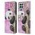 Kayomi Harai Animals And Fantasy Cherry Blossom Panda Leather Book Wallet Case Cover For Samsung Galaxy M53 (2022)