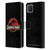 Jurassic Park Logo Plain Black Leather Book Wallet Case Cover For OPPO Reno4 Z 5G