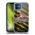 Jurassic Park Logo Distressed Crosswalk Soft Gel Case for Apple iPhone 12 / iPhone 12 Pro
