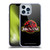 Jurassic Park Logo Plain Black Claw Soft Gel Case for Apple iPhone 13 Pro Max