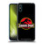Jurassic Park Logo Plain Black Soft Gel Case for Xiaomi Redmi 9A / Redmi 9AT