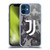 Juventus Football Club Art Monochrome Splatter Soft Gel Case for Apple iPhone 12 Mini