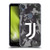 Juventus Football Club Art Monochrome Splatter Logo Soft Gel Case for Motorola Moto E6