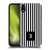 Juventus Football Club Lifestyle 2 Black & White Stripes Soft Gel Case for Apple iPhone XR