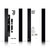Juventus Football Club Lifestyle 2 Bold White Stripe Soft Gel Case for Samsung Galaxy S22 Ultra 5G