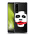 The Dark Knight Character Art Joker Face Soft Gel Case for Sony Xperia 1 III