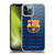FC Barcelona Crest Patterns Barca Soft Gel Case for Apple iPhone 12 Pro Max