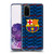 FC Barcelona Crest Patterns Barca Soft Gel Case for Samsung Galaxy S20 / S20 5G