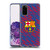 FC Barcelona Crest Patterns Glitch Soft Gel Case for Samsung Galaxy S20 / S20 5G
