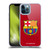 FC Barcelona Crest Red Soft Gel Case for Apple iPhone 12 Pro Max & MagSafe