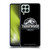 Jurassic World Fallen Kingdom Logo Plain Black Soft Gel Case for Samsung Galaxy M53 (2022)