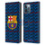FC Barcelona Crest Patterns Barca Leather Book Wallet Case Cover For Apple iPhone 12 Pro Max