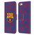 FC Barcelona Crest Patterns Glitch Leather Book Wallet Case Cover For Apple iPhone 6 Plus / iPhone 6s Plus